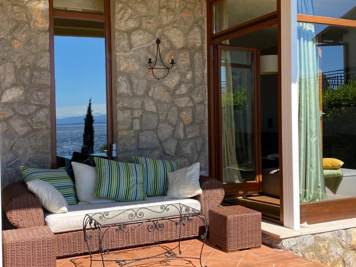 Villa Lovran - 150M To The Beach - Infinity Pool - Incredible Sea View - Fitness Room 외부 사진
