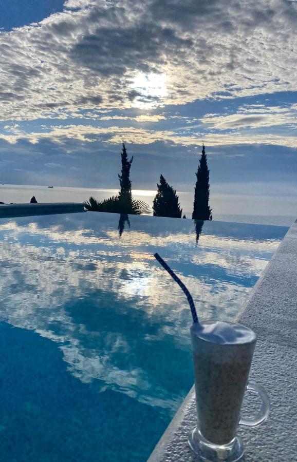 Villa Lovran - 150M To The Beach - Infinity Pool - Incredible Sea View - Fitness Room 외부 사진