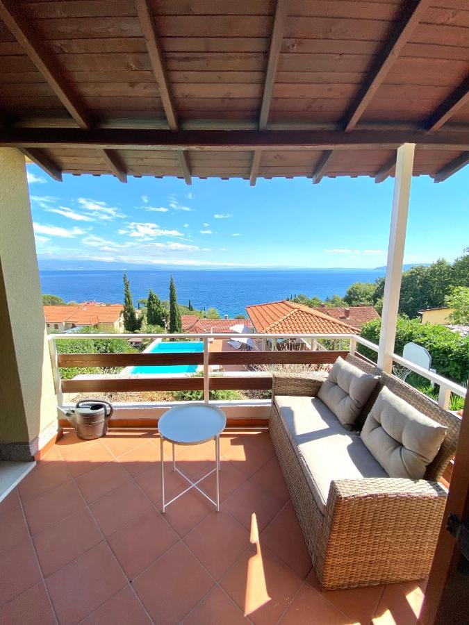 Villa Lovran - 150M To The Beach - Infinity Pool - Incredible Sea View - Fitness Room 외부 사진