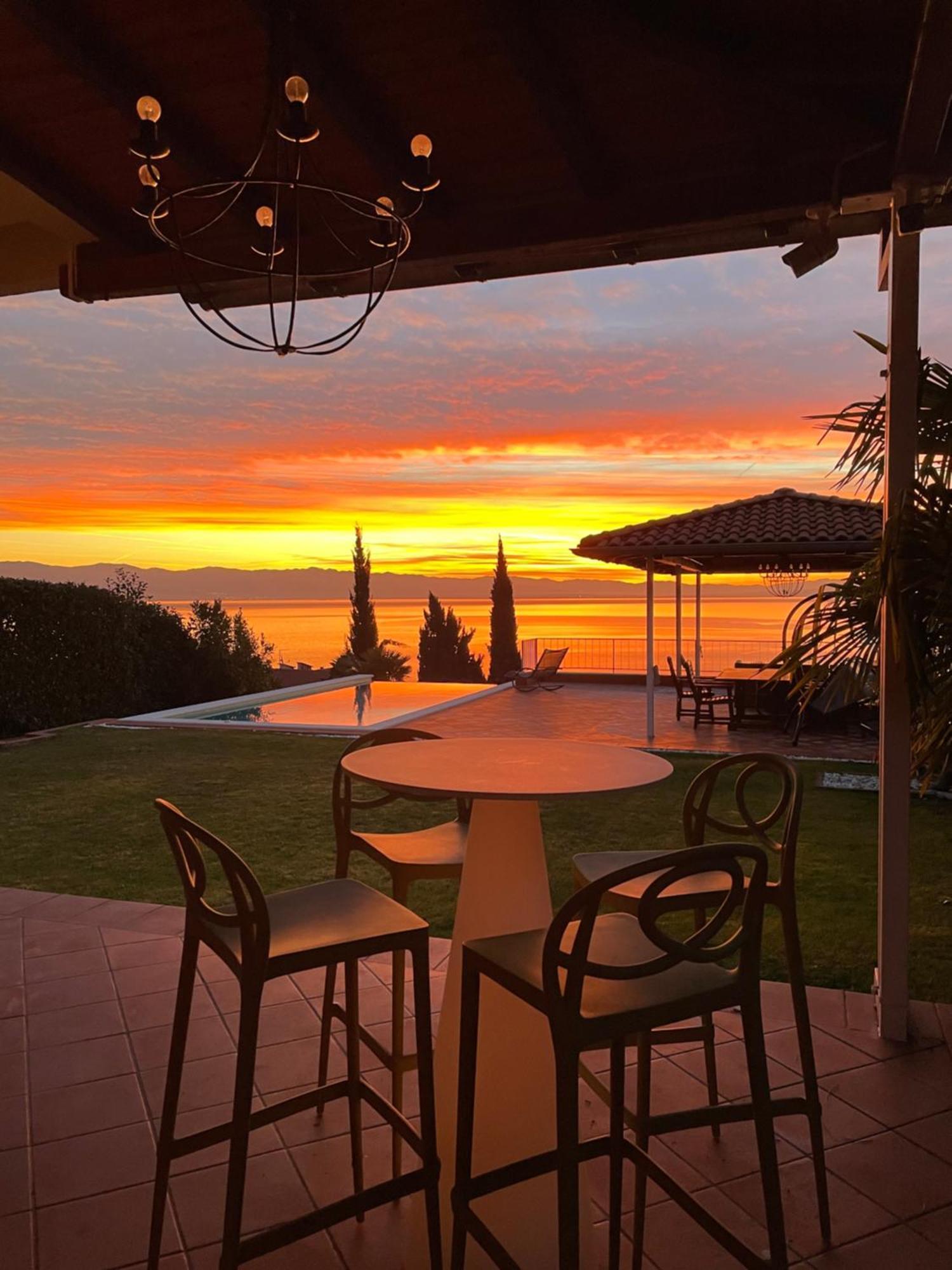 Villa Lovran - 150M To The Beach - Infinity Pool - Incredible Sea View - Fitness Room 외부 사진