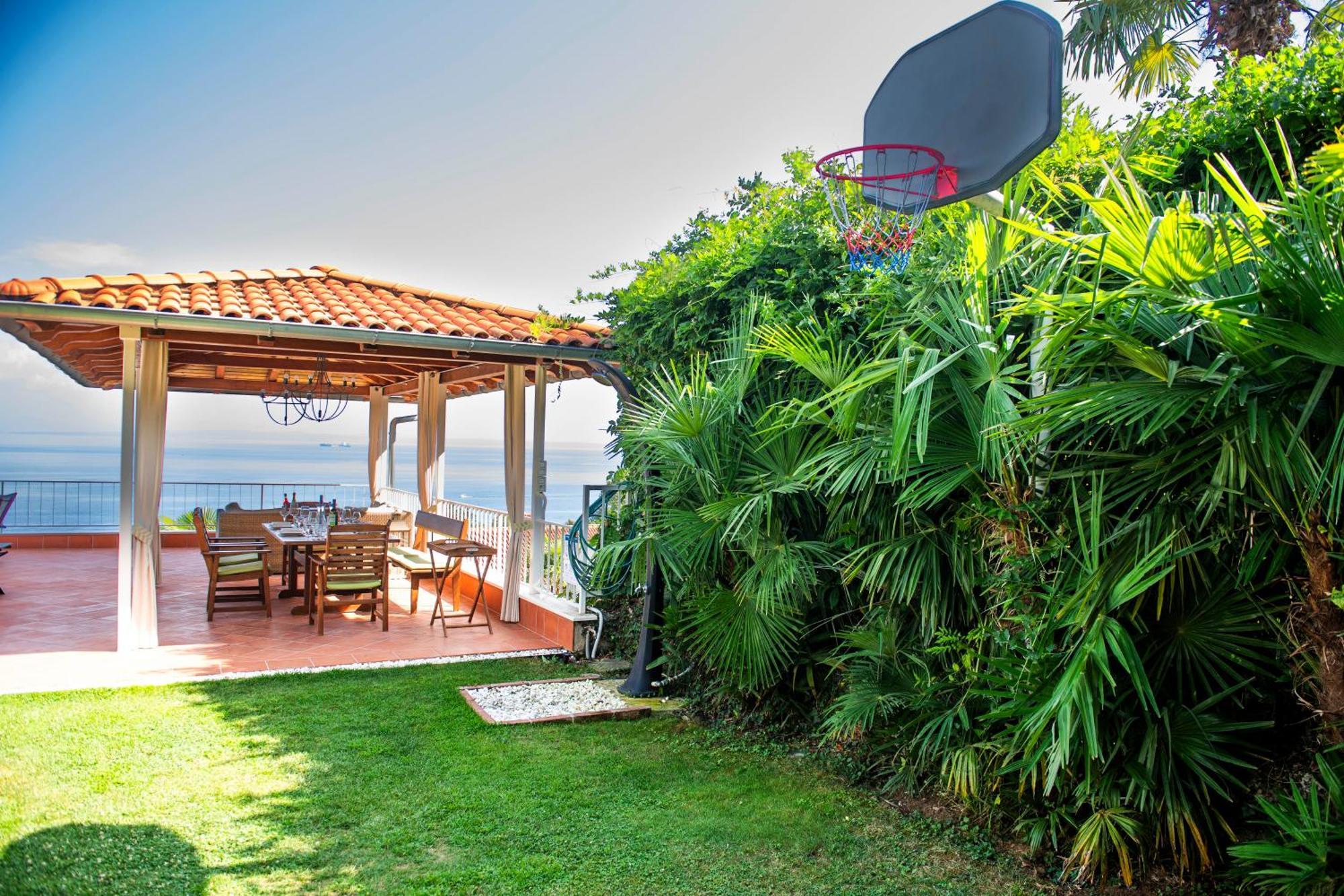 Villa Lovran - 150M To The Beach - Infinity Pool - Incredible Sea View - Fitness Room 외부 사진